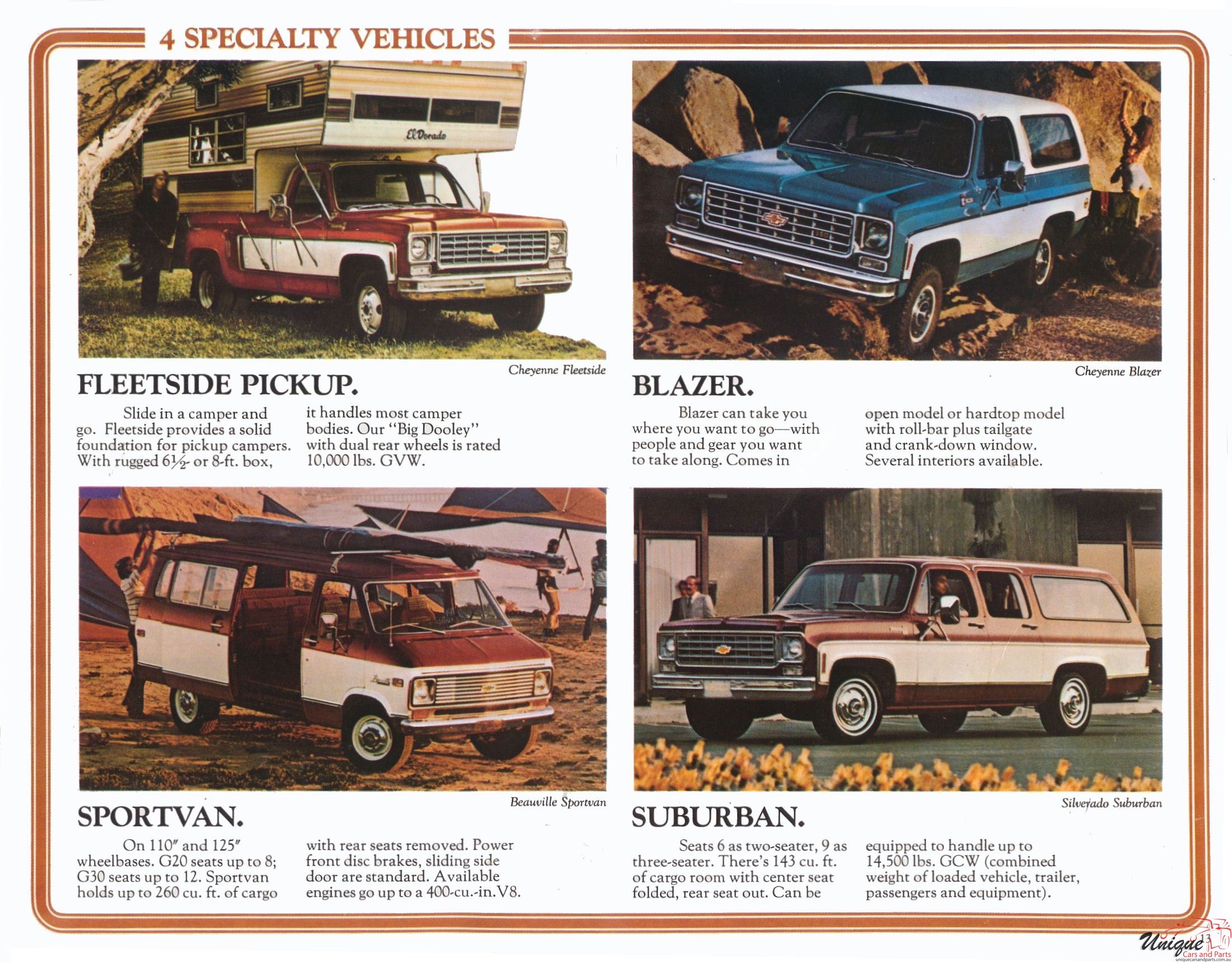 1975 Chevrolet Full-Line Brochure Page 14